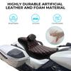 1 PC Black Rider Passenger Seat With Backrest Cushion Motorcycle For Harley Touring Road Glide CVO ST FLTRXSTSE 2024 2025 2026