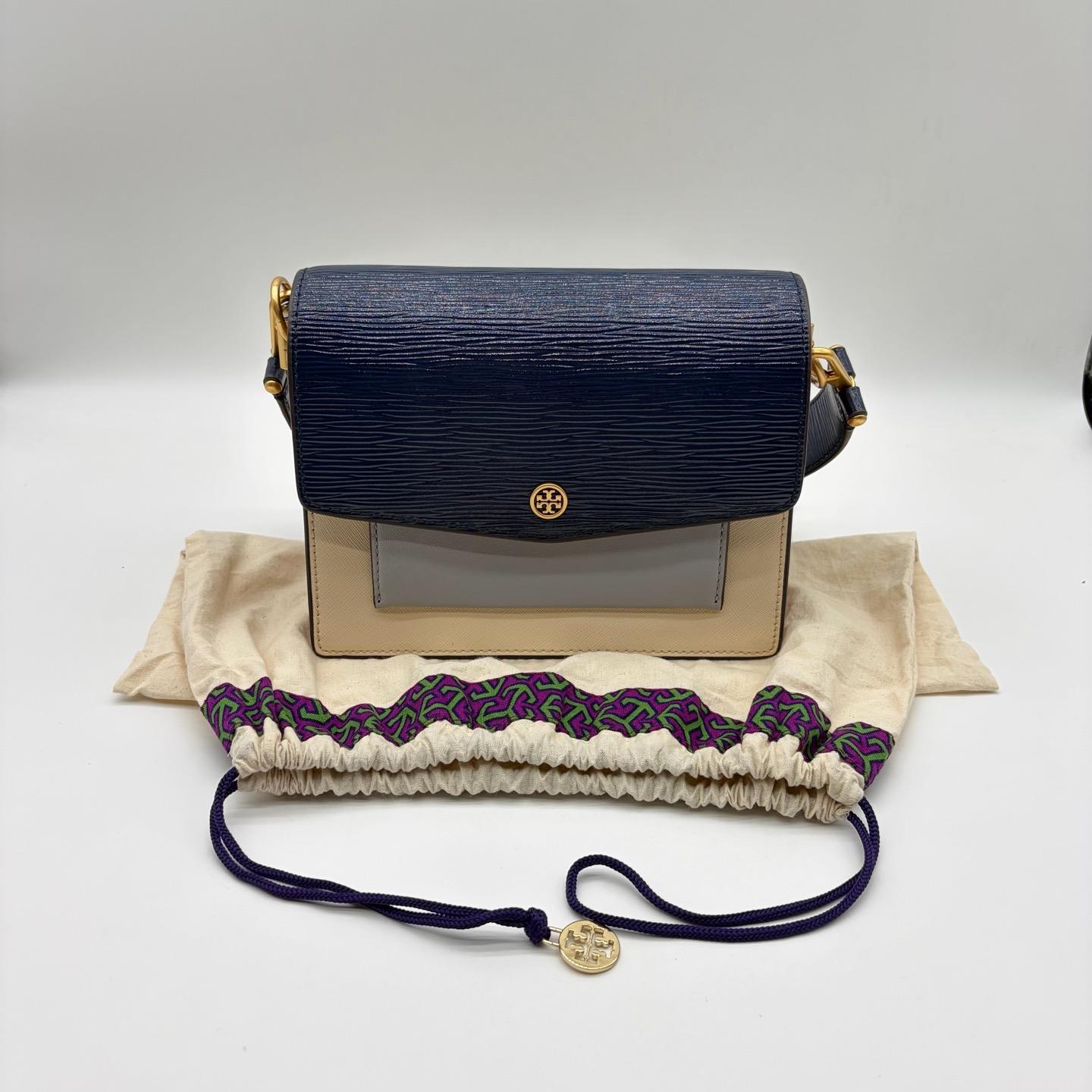 [Pre-Owned] Robinson Multicolor Leather Textured Shoulder Bag - Excellent #1ILWXE7 ONE SIZE