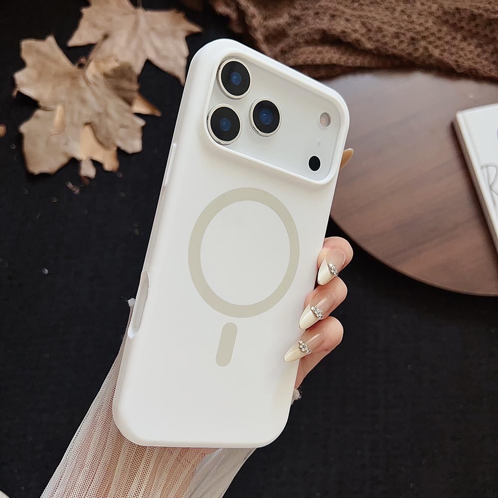 For Magsafe Original Liquid Silicone Phone Case For iPhone 17 16 15 14 13 12 Pro Max Plus 17 Air Magnetic Wireless Charging Coer