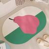 Badeværelse absorberende kiselgur toilet dørmåtte toilet toilet gulvmåtte toilet tæppe
