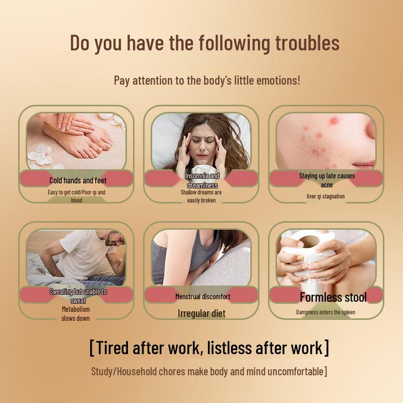 Royal Herbal Foot Bath: Relieve Fatigue, Improve Sleep, Dispel Cold & Dampness with Mugwort Formula