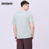 Men's Embroidered Back Crew Neck T-Shirt