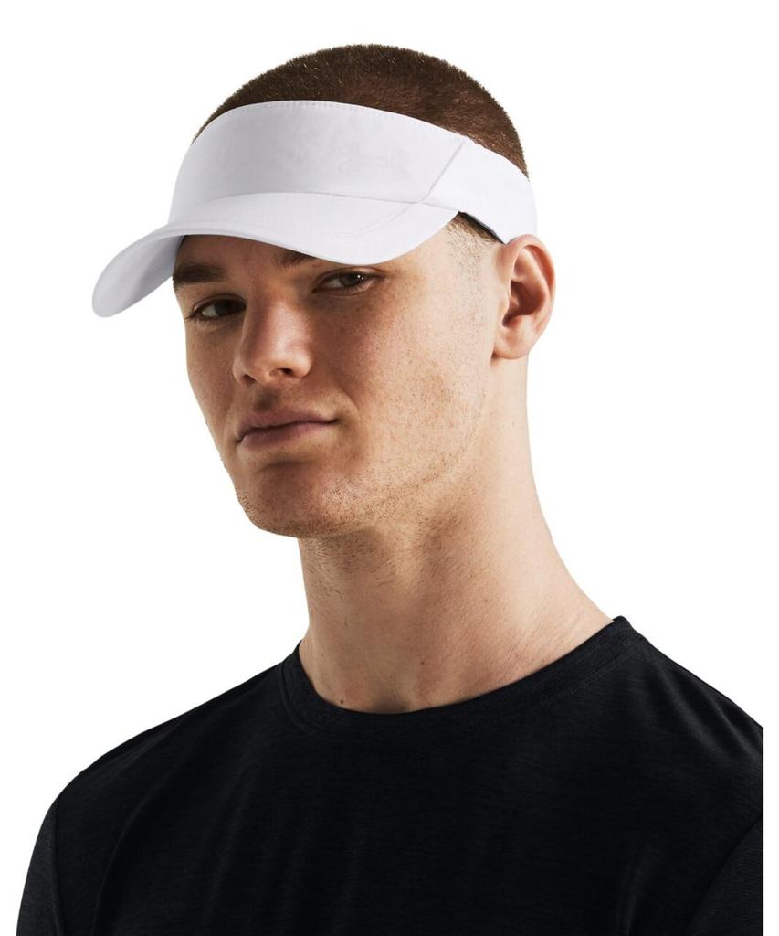 UA LAUNCH VISOR ONESIZE [Under Armor] ISO-CHILL White/White/Reflective