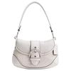 Borsa a Spalla Soho 27 Classica con Fibbia Monogramma Tessuto Jacquard Pelle Donna Borsa a Spalla Rosa Nuvola CJ814-LHY27