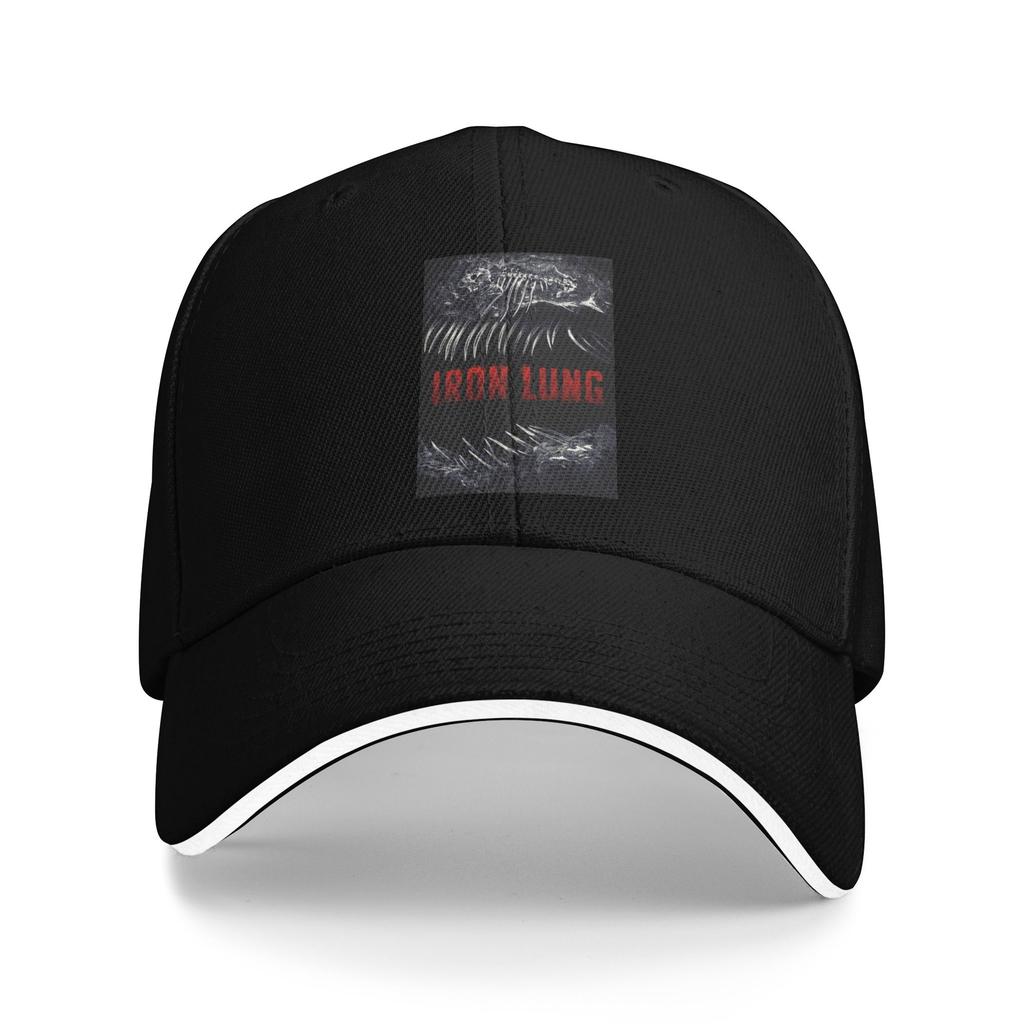 Blood Ocean Iron Lung Horror Film Baseball Cap Fashion Sandwich Cap Men Women Adjustable Dad Hat Travel Gift