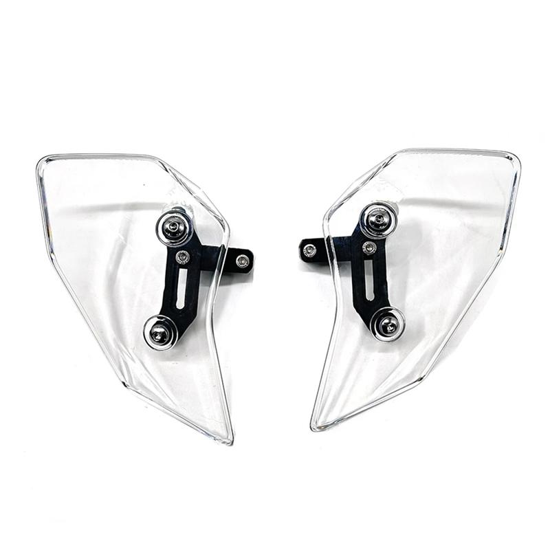 

Motorcycle Fairing Side Wing Deflector Windshield For Moto Guzzi V85TT Touring Electra Street Tri Glide - прозорий