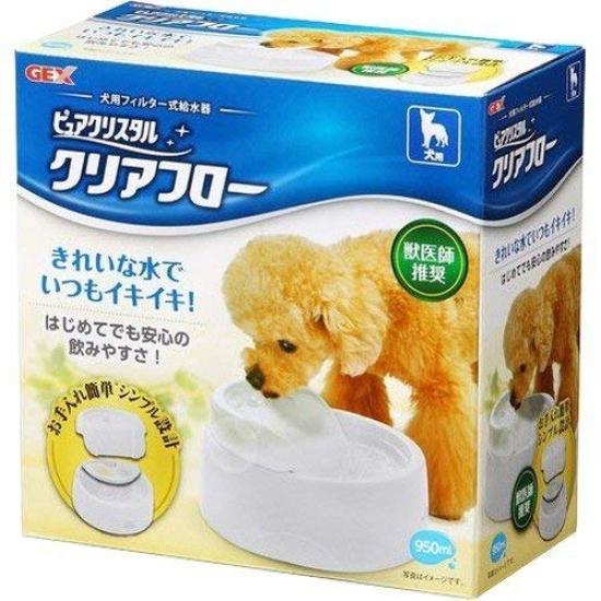 

GEX Pure Crystal Clear Flow for Dogs White белый