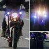 2025 LED Motorcycle Angel Eyes Motorbike LED Auxiliary Lamp U7 Headlamp Spotlights Motorcycle Headlights Super Bright 125W