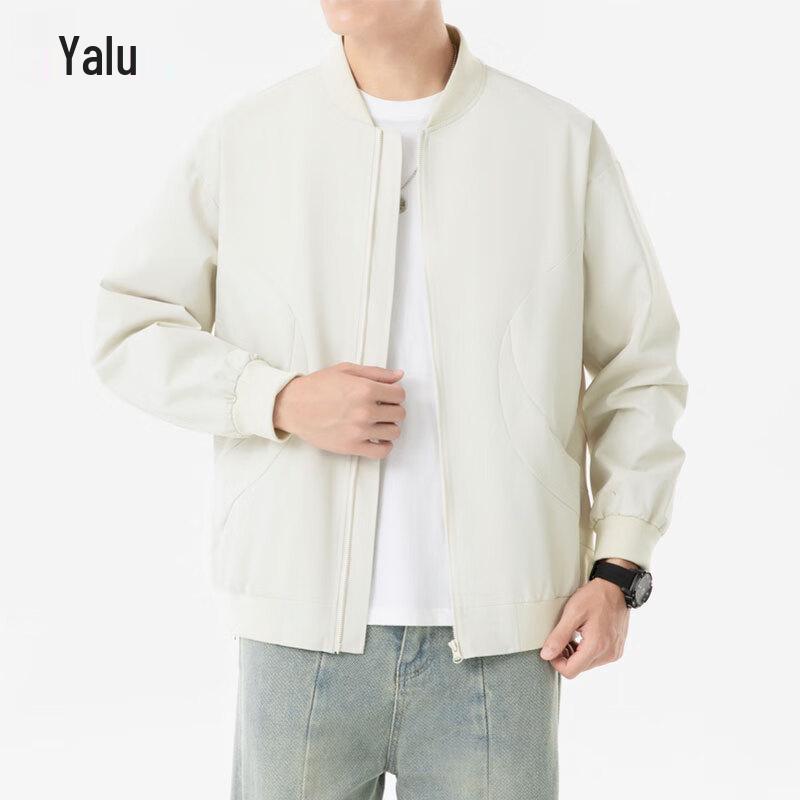 Yalu Men's Spring Autumn Casual Baseball Jacket