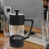 Thickened Glass Borosilicate Glass Coffee Pot Rust-Free Hand Punch Pot  Cafe Supplies