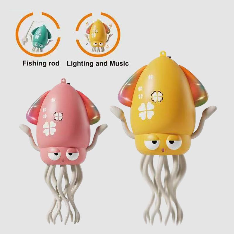 Magic Dancing Octopus Toy - Electric Auto-Sensing, Obstacle Avoidance, Stress Relief, Early Education Fun for Kids Birthday Gift
