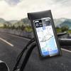 Waterproof Bag Motorcycle Bicycle Phone Holder Universal Motorbike Scooter Rearview Mirror Cellphone Mount Touch Screen