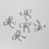 10Pcs/lot 12 Style Metal Alloy Cute Hollow Bow Charms Holiday Gifts Pendants For Jewelry Making DIY Handmade Craft