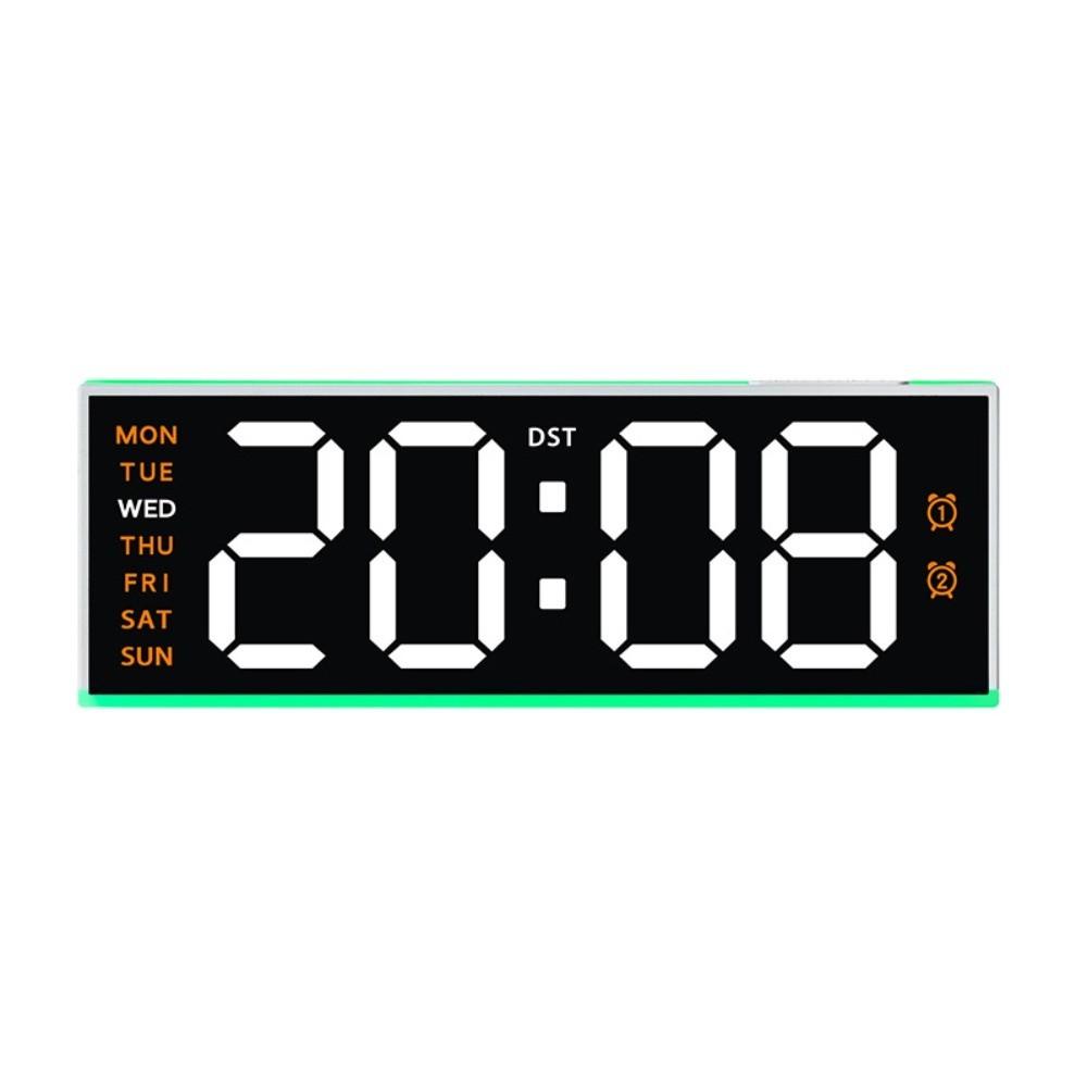 Temperature Bedside Alarm Clock with Calendar LED Night Light Clock New LED Digital Clock Bedroom