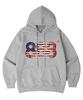 [Fleece-Lined/Non-Fleece-Lined] Usa Number.888 Oversized Hoodie 7 Colors (B Type)