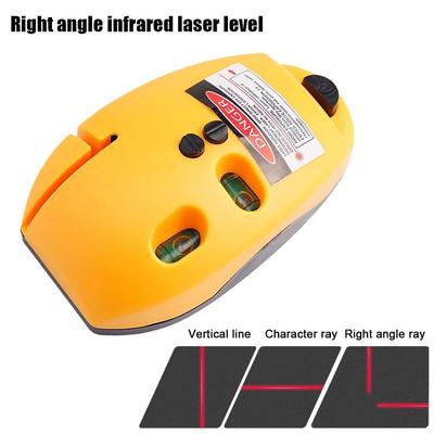 Mini Vertical Spirit Level Tool Laser Levels High-precision Wall Ground Guided Level Line Tester Measurement Gauge Tool