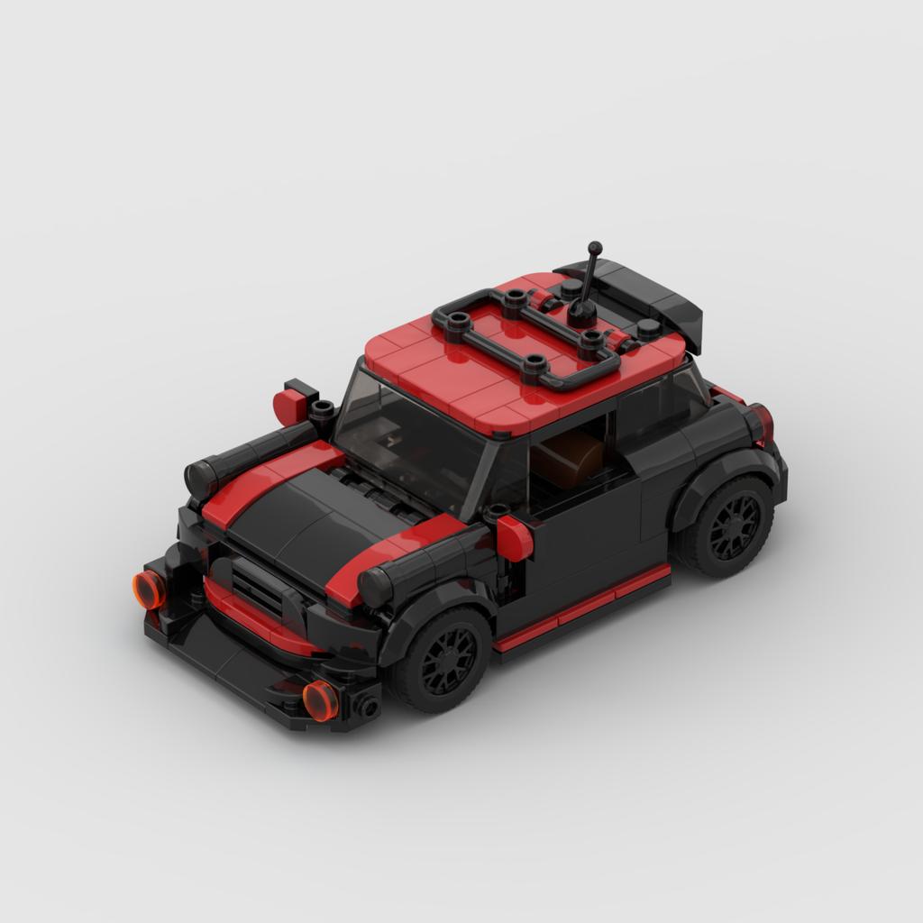 MOC Speed Series MINI 291pcs JCW Racing Racer Building Blocks Brick Creative Garage Toys for Boys Gifts