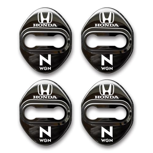 

[JLMFC] Для автомобилей N-WGN, Логотип NWGN в комплекте, Накладка на дверной фиксатор, Накладка на дверной замок, Тип наклейки, Набор из 4 штук (черный) чёрный