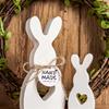 DIY Easter Bunny Candle Silicone Mold Love Cute Rabbit Handmade Soap Aromatherapy Gypsum Ornament Resin Crafts Molds Home Decor