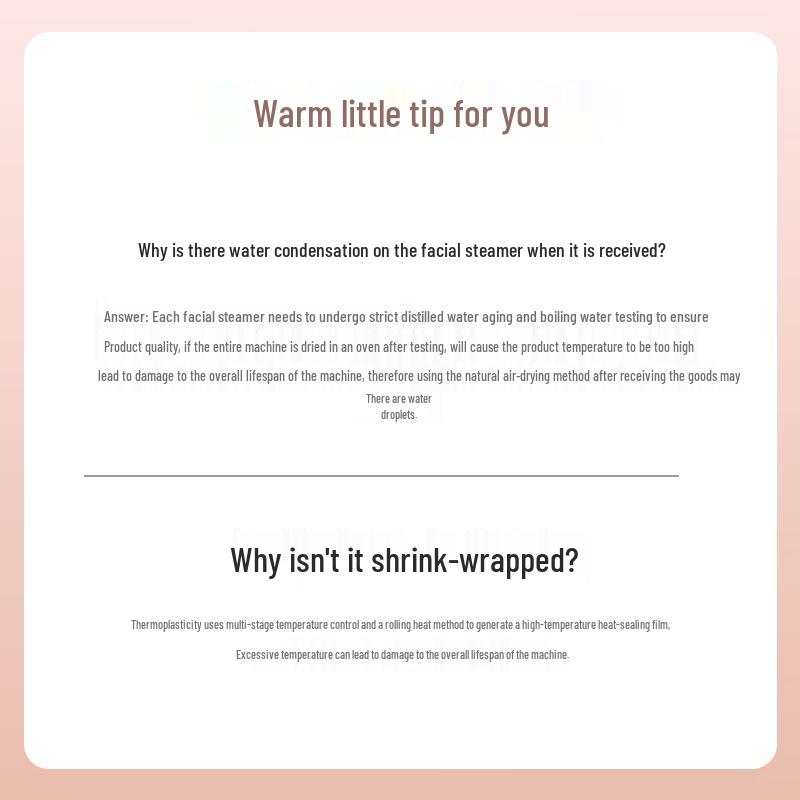 Jindao Hot Mist Facial Steamer & Hydrator