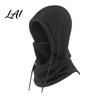 Full Coverage Fleece Neck Shield Winter Balaclava Hat with Drawstring Windproof Thermal Polar Hooded Scarf Gear for Autumn Sports Breathable