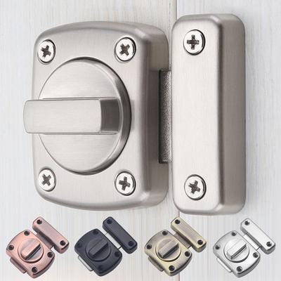 Universal Cabinet Door Privacy Latch Furniture Door Bolts Sliding Door Lock Bolts Security Sliding Zinc Alloy Lock Gate Latch