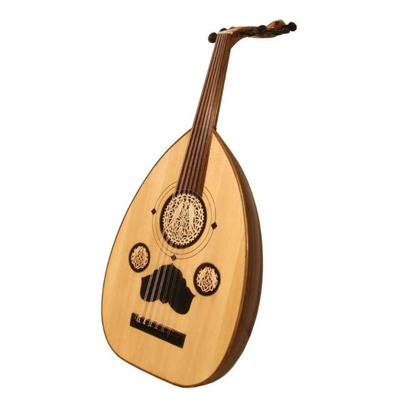 11-String Oud Strings with Rustproof Coating Clear Nylon Silver Plated Copper Alloy Wound Oud String Easy To Use