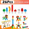 Magnet Building Blocks Set Children Play Game Magnetic Rods Balls Montessori Educational Toys for Kids Girls Boys Christmas Gift