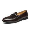 FashionBrand Mens Stylish Dress Shoes Leather Men Outdoor Loafers Gentlemen Business Pointed Toe Low Heel Slip-On Moccasin Size 38-48