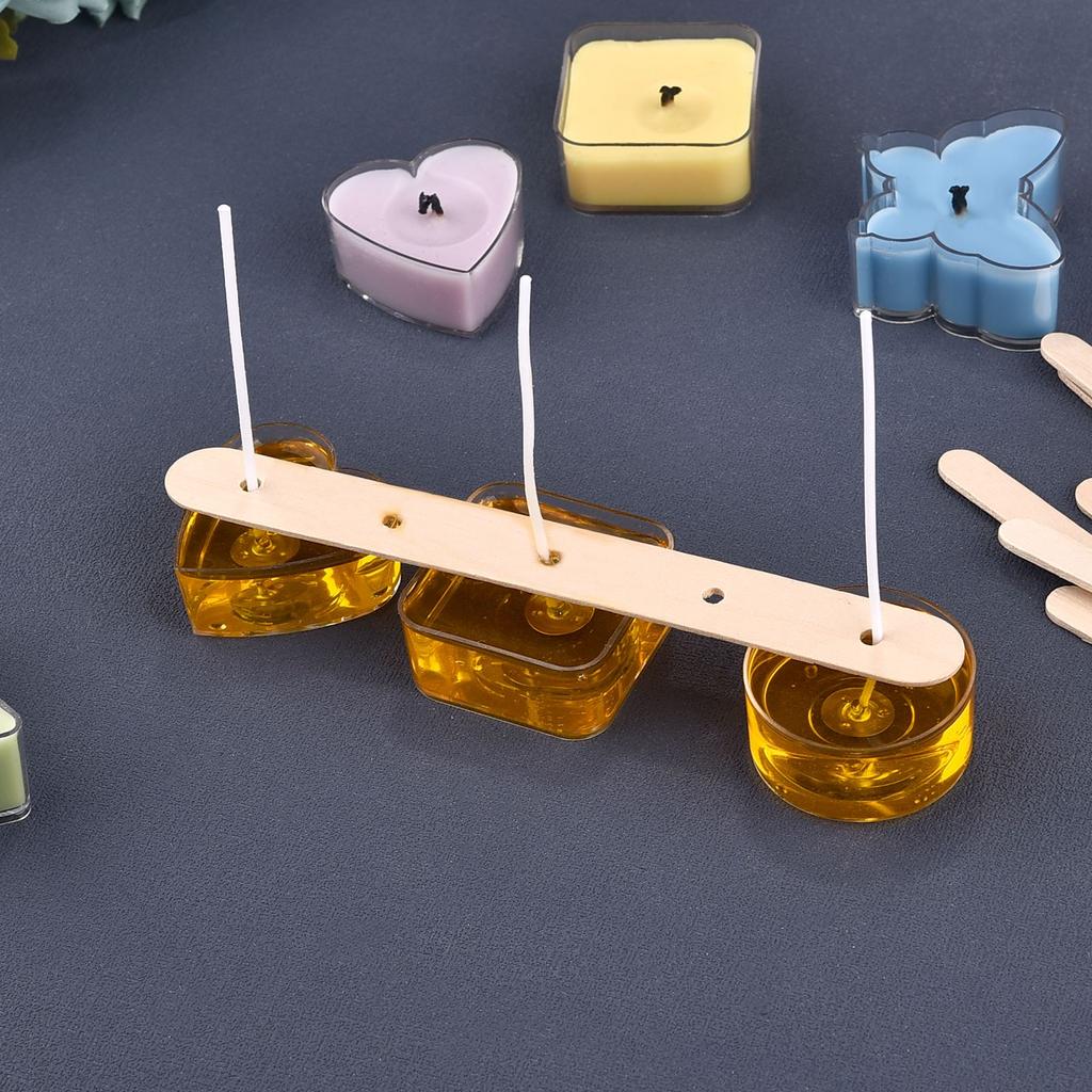 Wooden Wax Core Holder For Candles Aromatherapy Candle Making Tool Candle Making Supplies Wick Centering Device 5/10/20/30pcs