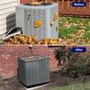 Air Conditioner Cover All Seasons Air Conditioning Cover Mesh Outdoor AC Unit Covers for Outside Units Protect from Leaves Black