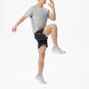 New Balance T Shirts Men's Gray Crew Neck Moderate Straight Fit AMT21262-AG