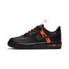 Air Force 1 LV8 KSA Low-Top Skateboard-Schuhe Schwarz Orange Kinder im Alter von 3-7 Jahren CT4681-001