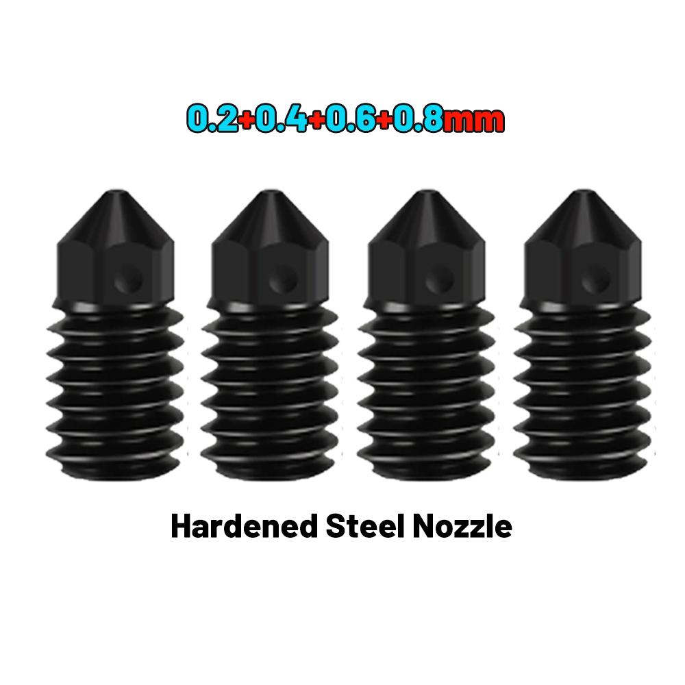 Hotend For Bambu Lab A1 Mini Assembly Hotend Kit 0.2 0.4 0.6 0.8MM Replaceable Nozzle For 3D Printer Bamboo Lab A1/A1mini Hotend