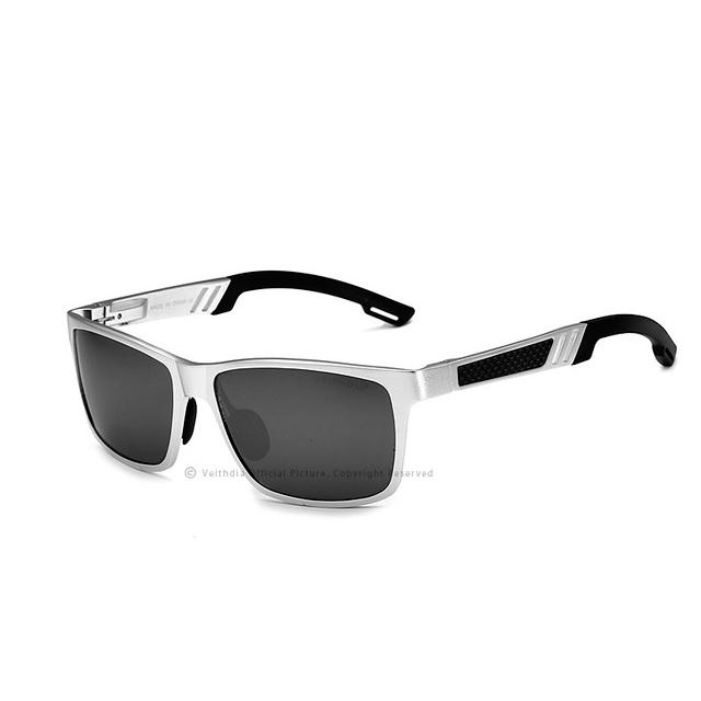 Aluminum Polarized Mirror Sun Glasses Square Goggle Eyewear Accessories For Men