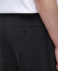 MUSINSA STANDARD Lightweight Wide Hidden Banding Slacks [Dark Gray]