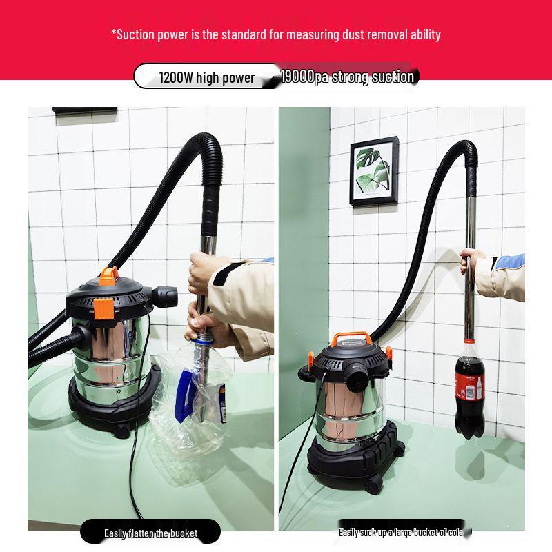 Yili High-Power 3-in-1 Wet/Dry Vacuum Cleaner for Indoor & Car Use