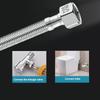 20-200CM Length Flexible Shower Hose Stainless Steel Internal Threaded Braided Hose Adjustable Length External Threaded