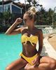 Sexy Polka Dot Bandeau Bikini Set Swimsuit Women Swimwear Bandage Two Piece Bathing Suit