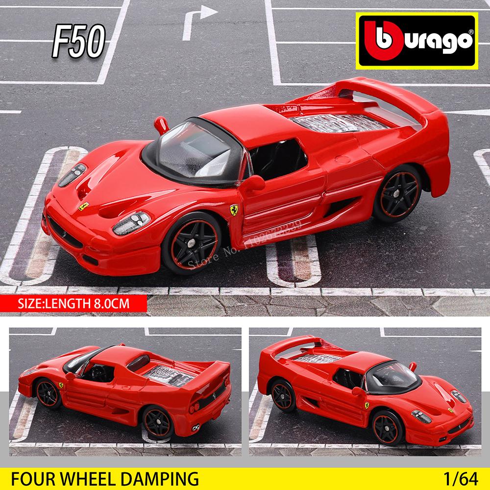 ABAQ1 Bburago 1:64 genuine Ferrari SF90 SP1 458 ENZO F40 F12TDF SF90 car model series children's Christmas boy gift toys