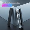 Premium Leather and Alloy Car Temporary Parking Sign with Concealable Phone Number Plate