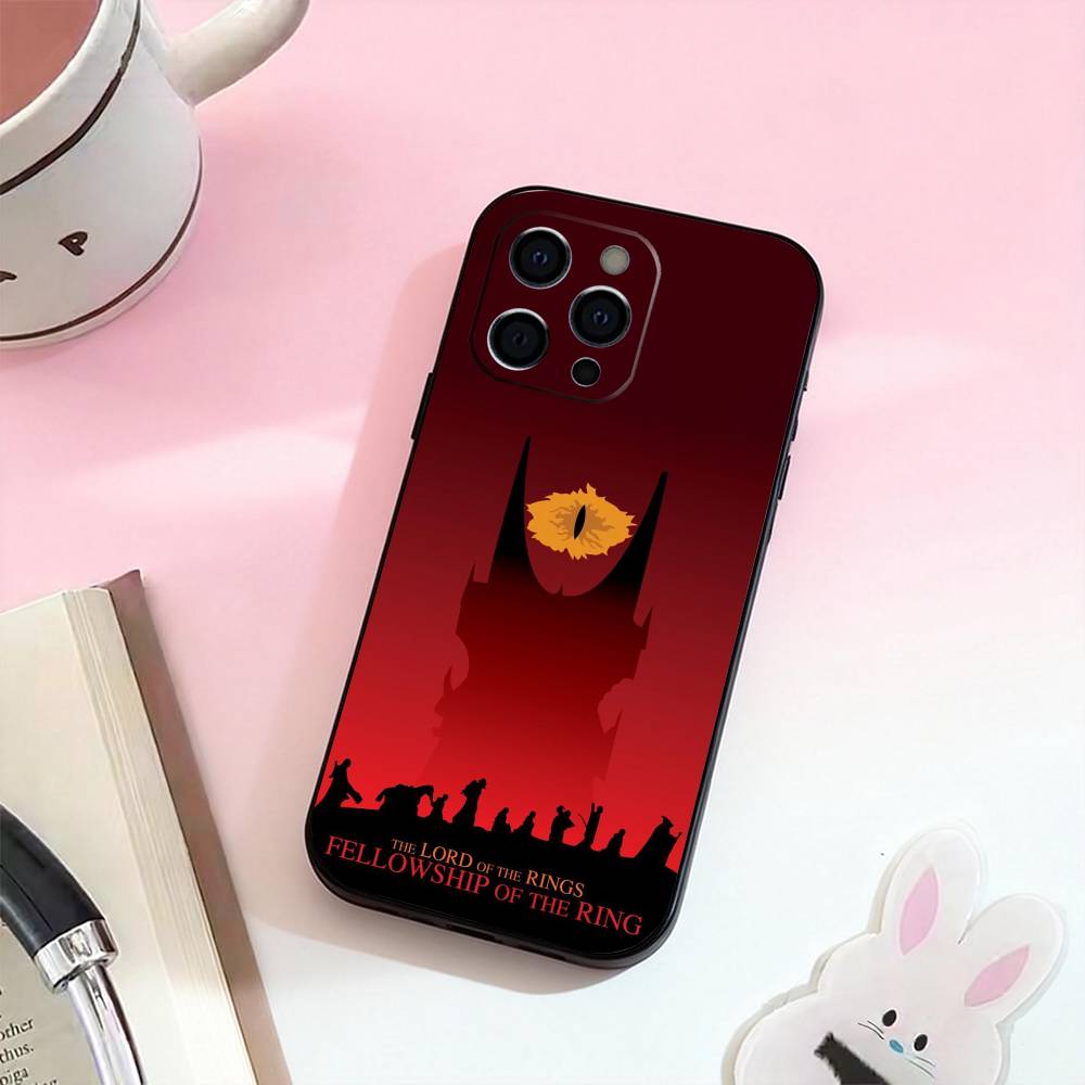 Moive The L-Lord of the R-Rings Phone Case For iPhone 17,16,15,14,13,12,11 Plus,Pro,Max,XS Silicone Soft Cover