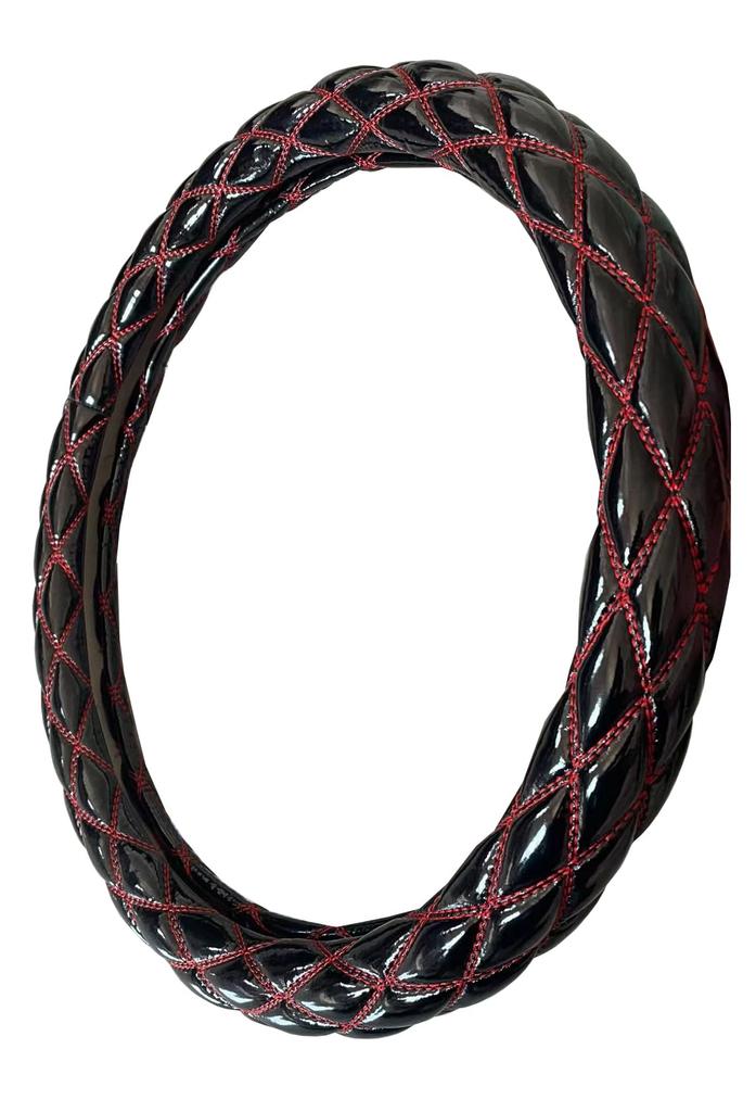 Steering Wheel Cover 40cm Large 4.6mm Thick Stretchable Dump Bus Steering Wheel Cover Steering