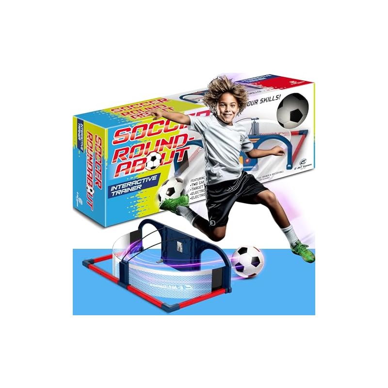 

Soccer Arcade - Interactive Trainer Soccer Ball Set | Family Football Party Fun Indoor Sports Game Toy