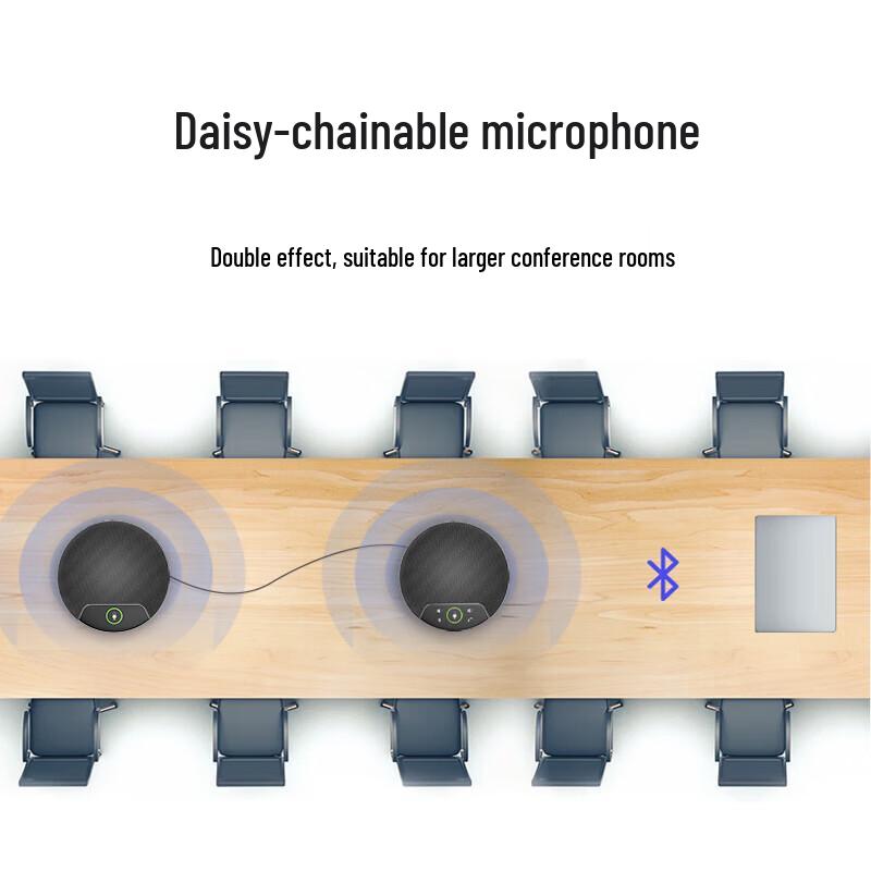 DAIPU DP-Go10W Wireless Omnidirectional Video Conference Microphone (CN Version)