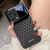 Sechseckiges Gitter aus Äpfeln für Xiaomi 14 Ultra 13 Lite Redmi Note 13 11 Pro 12 Plus Poco X6 3 Pro F4 6 GT Gehärtete Handyhülle