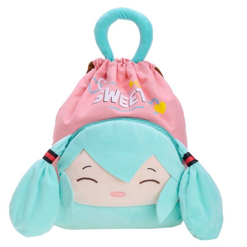 Chiikawa Usagi Hachiware Hatsune Miku Cartoon Pattern Backpack Plush