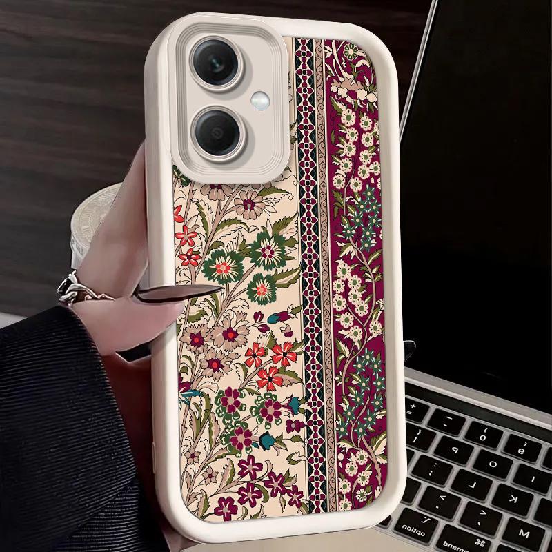 Boho Chic Tribal Stripe Case for Xiaomi Redmi Note 14 13 5G 12 Turbo 11S 4G 11 10 Pro Plus 9 14C 13C 12C 9C A2 A1 Cover Funda