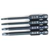 4pcs Screwdriver Bit 1/4 Hex Shank Magnetic Triangle Electric Hand drill