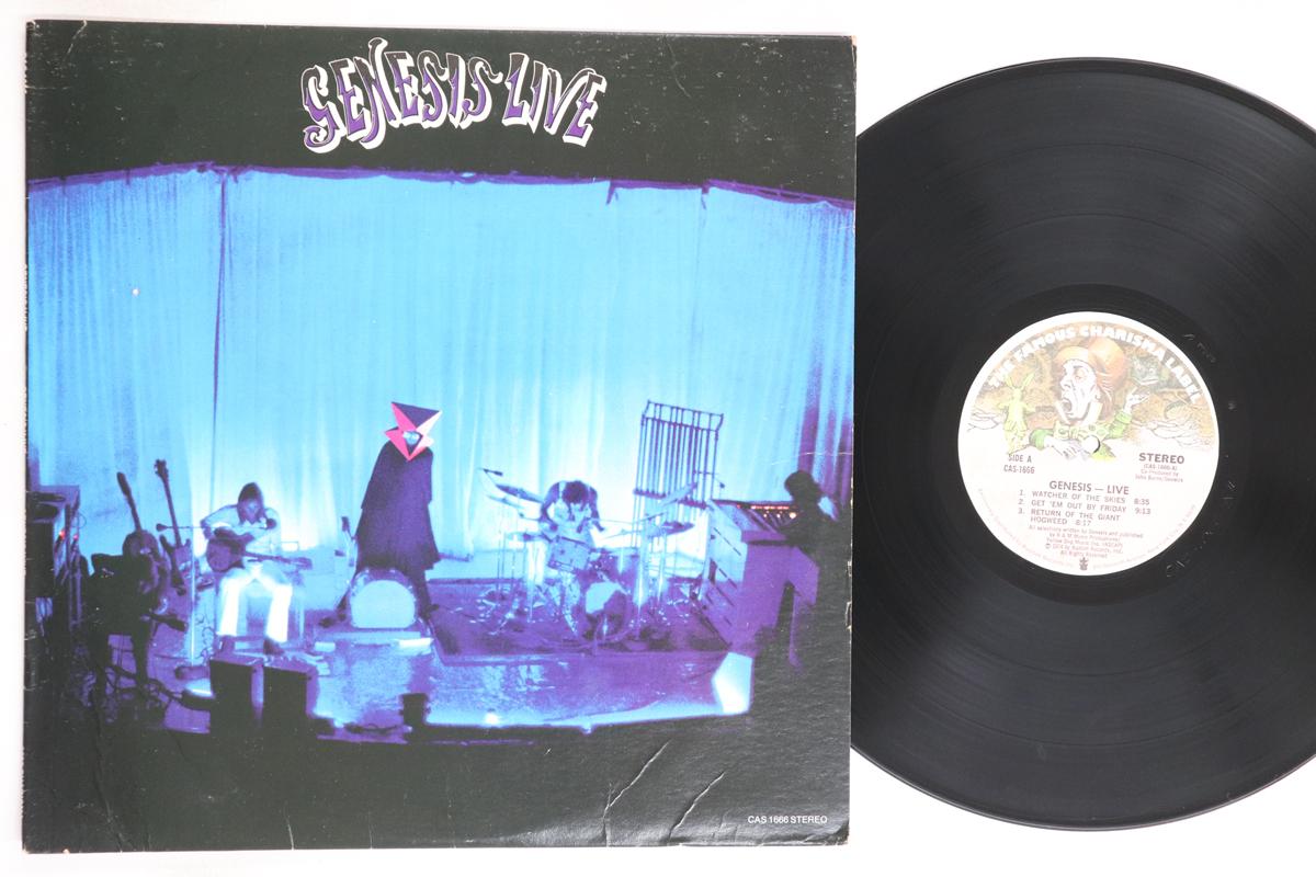 

LP Record GENESIS - Live CAS1666 CHARISMA 1974 US Rock Used